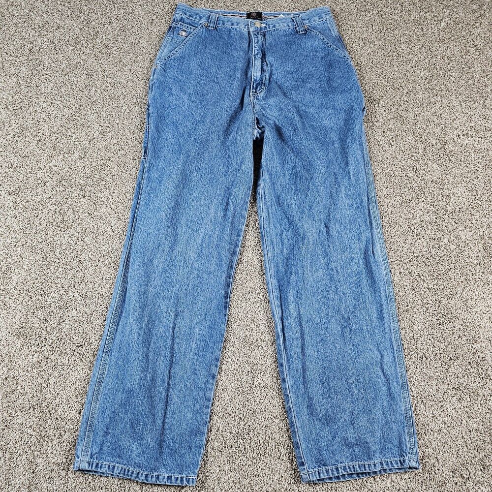 Vintage Bugle Boy Carpenter Jeans Mens 30x30 Loose Baggy 90s Y2K Hip Hop Skater